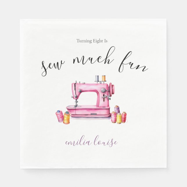 Utsäde Party Birthday Napkin Pappersservett (Framsidan)