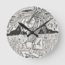 _Utsäde Rund Klocka