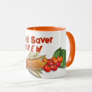 Utsäde Saver Vegetable Gräns Anpassningsbar Mugg