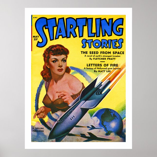 Utsädet från rymden! poster (Framsidan)