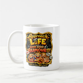 Utsända glädje kaffemugg
