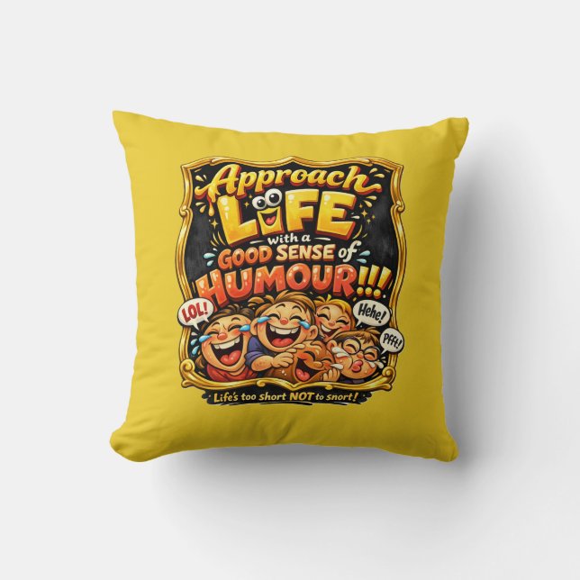 Utsända glädje kudde (Framsida)