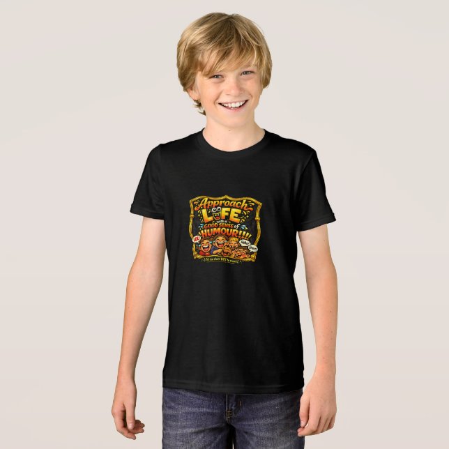Utsända glädje t shirt (Framsida Full)