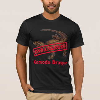 Utsatte för fara Komodo drakeTshirts Tee Shirt