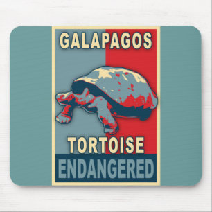 Utsatte för fara Tshirts för konst för Galapago Musmatta