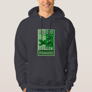 Utsatte för fara Tshirts för konst för Komodo Hoodie