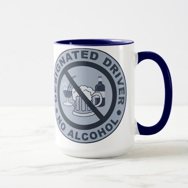 Utsedd drivrutin mugg - välj stil & färg (Höger)