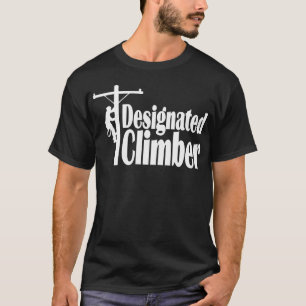 Utsedd klätterlineman t shirt