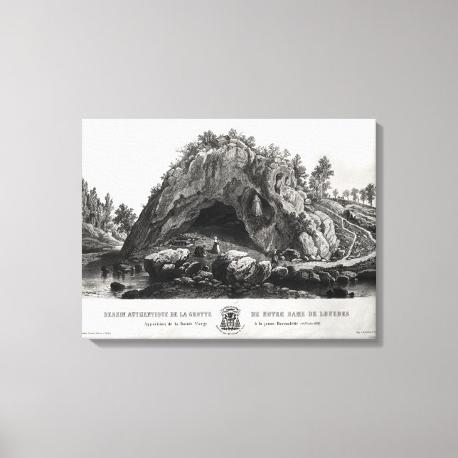 Utseende av Jungfru Mary Canvastryck (Framsida)