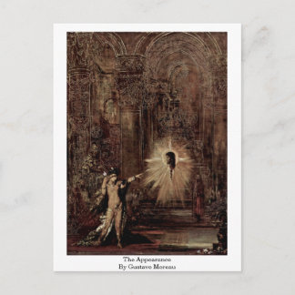 Utseendet Av Gustave Moreau Vykort