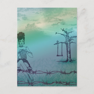 Utsida Stickar Postkort2 Vykort