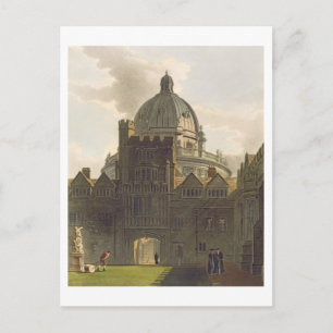 Utsidan av Brasenose College och Radcliffe Librar Vykort