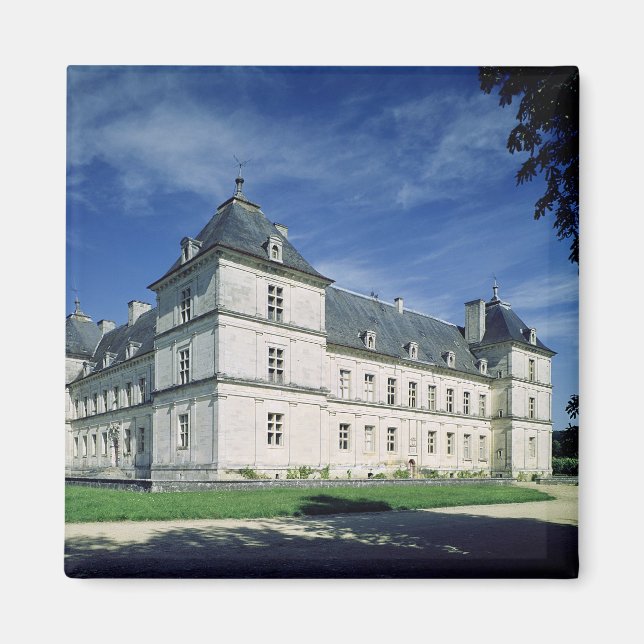 Utsidan av Chateau, byggt c.1546 Magnet (Framsidan)