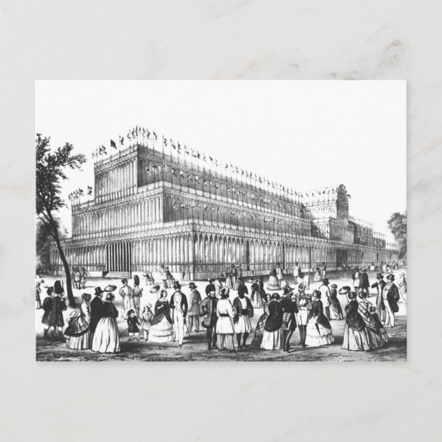 Utsidan av Crystal Palace Vykort (Framsida)