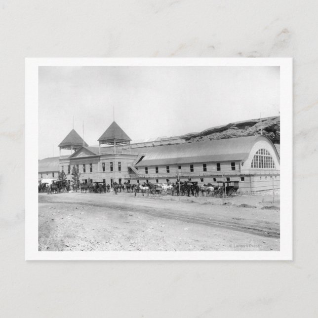 Utsidan av den största kupan vykort (Framsida)