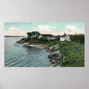 Utsidan av Pearl House Poster