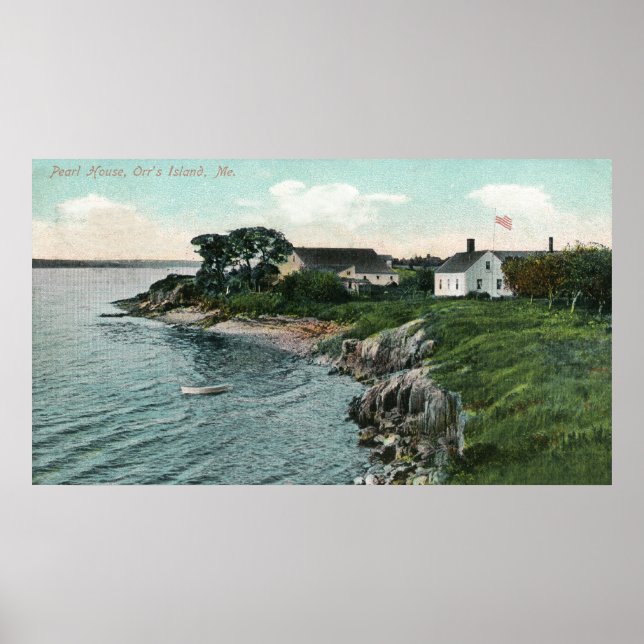 Utsidan av Pearl House Poster (Framsidan)