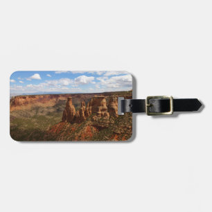 Utsikt från Canyon Rim Trail vid Colorado Monument Bagagebricka