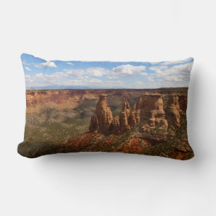 Utsikt från Canyon Rim Trail vid Colorado Monument Lumbarkudde