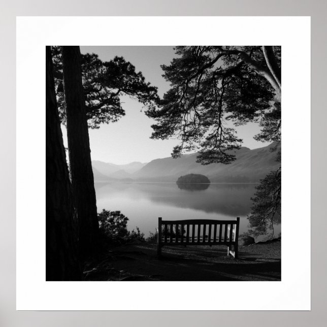 Utsikt från Friar's Crag: Derwentwater Lake Distri Poster (Framsidan)