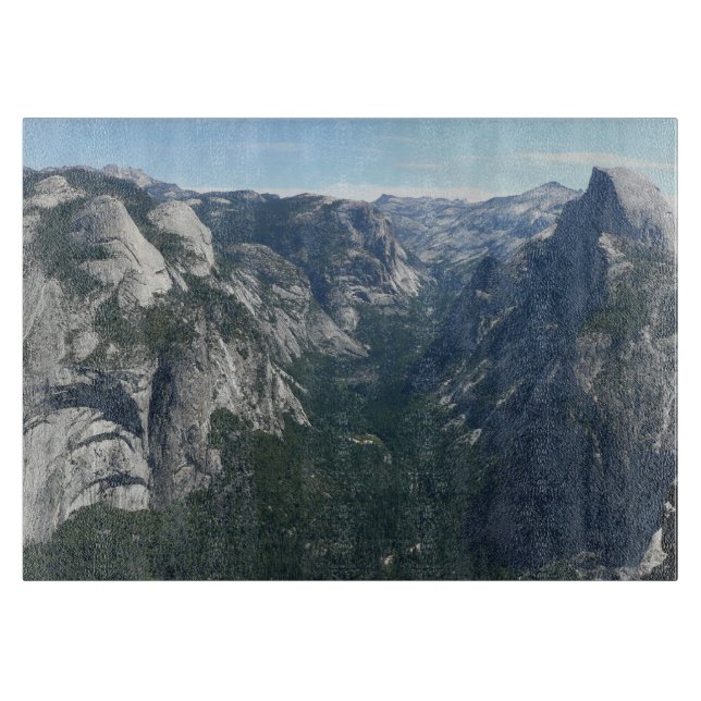 Utsikt från Glacier Point i Yosemite National Park (Framsidan)