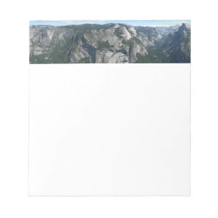 Utsikt från Glacier Point i Yosemite National Park Anteckningsblock
