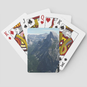 Utsikt från Glacier Point i Yosemite National Park Casinokort