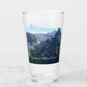 Utsikt från Glacier Point i Yosemite National Park Glaskopp