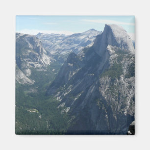 Utsikt från Glacier Point i Yosemite National Park Magnet