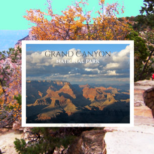 Utsikt från Grandview Point, Grand Canyon NP Vykort