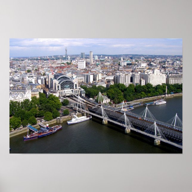 Utsikt från London Eye Poster (Framsidan)