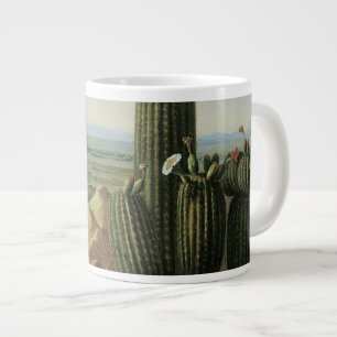 Utsikt från Maricopa Mountain Nära Rio Gila av Pra Jumbo Mugg
