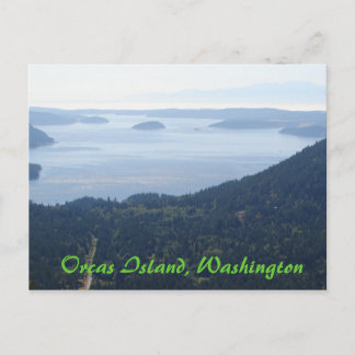 Utsikt från Mount Constitution Lookout Vykort