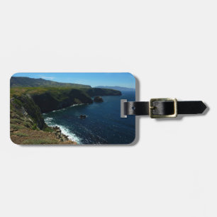 Utsikt från Santa Cruz-ön i Channel Islands Bagagebricka