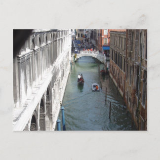 Utsikt från Sighs-bron, Venedig Vykort