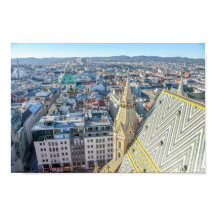 Utsikt från Stefansdomen torn, Wien