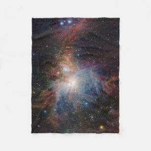 Utsikt infrared beskådar av den Orion nebulaen Fleecefilt