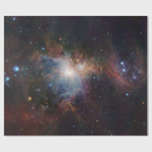 Utsikt infrared beskådar av den Orion nebulaen Presentpapper