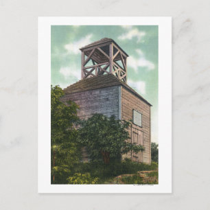 Utsikt över den gamla belfry vykort