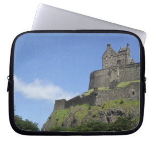 Utsikt över Edinburgh Castle, Edinburgh, Skottland Laptop Fodral