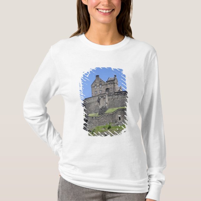 Utsikt över Edinburgh Castle, Edinburgh, Skottland Tröja (Framsida)