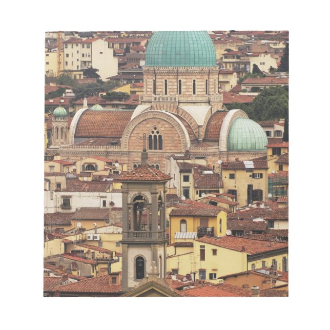 Utsikt över Florens, Italien från Piazza Anteckningsblock (Framsida)