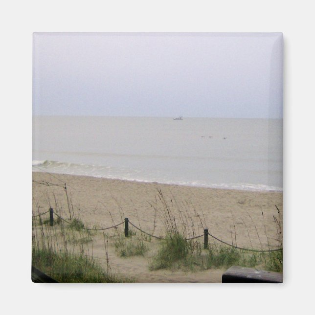 Utsikt över havet magnet (Framsidan)