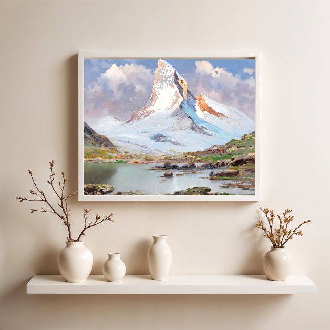Utsikt över Matterhorn Poster (Skapare uppladdad)
