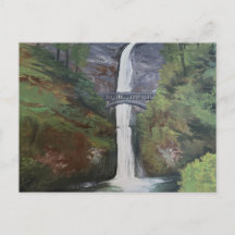 Utsikt över Multnomah Falls