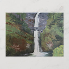 Utsikt över Multnomah Falls Vykort
