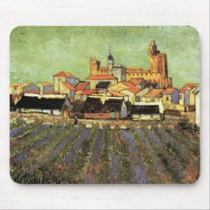 Utsikt över Saintes Maries av Vincent van Gogh Musmatta