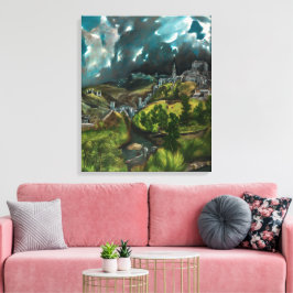 Utsikt över Toledo | El Greco | Canvastryck