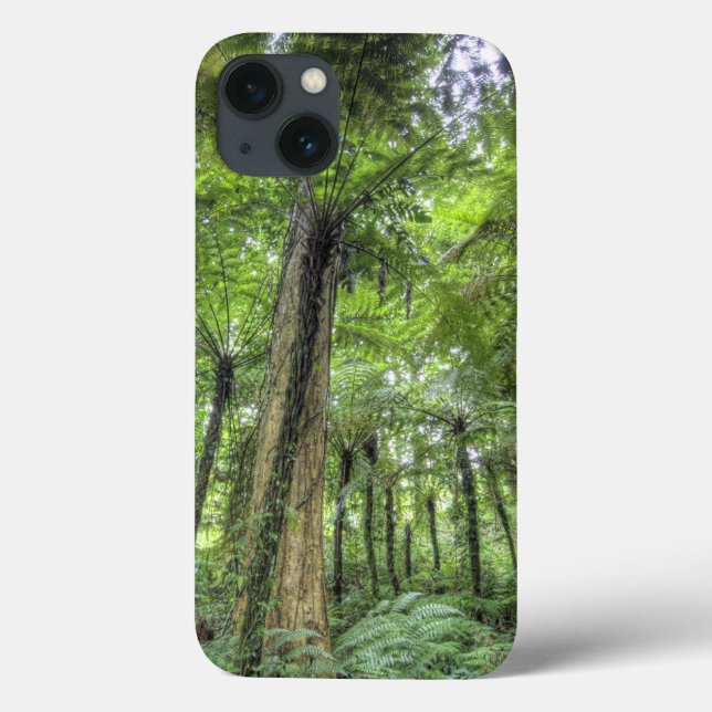 Utsikt över vegetation i Bali Botaniska Trädgårdar (Baksida)