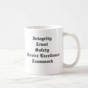 Utsikten avfyrar kaffemugg